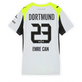 Borussia Dortmund Emre Can #23 Maglia Gara Trasferta Repliche 2025-26 Donna Maniche Corte